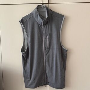 Brooks Brothers Performance Series Vest. L Heather Grey